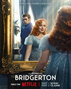 the movie poster for bridgerton