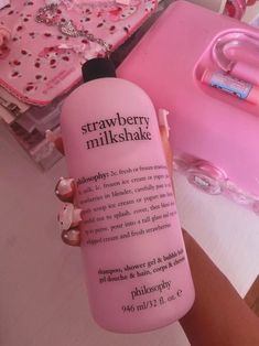 Body Hygiene, Body Smells, Strawberry Milkshake, Pink Collection, Strawberry Milk