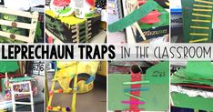 there are many different types of leprechaun traps in the classroom