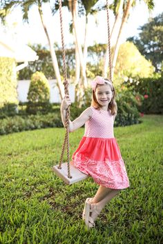 Our bestselling Harriet Dress is back in a mix of our favorite new spring prints! We love the playful pattern mixing that will be sure to delight your little lady! To match with mom, shop our women’s styles that come in Coral Kaleidoscope. FAVORITE FEATURES: Sleeveless Tiered 100% Soft Peruvian Cotton Playful Cotton Twirl Dress For Play, Playful Pink Cotton Floral Dress, Coral Print, Spring Prints, Mixing Prints, Pattern Mixing, Coral, Pattern