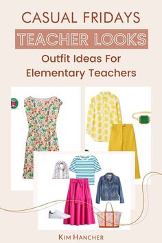 This posts provides casual, trendy, and modern teacher fall outfit ideas for the upcoming school year! From the different kinds of clothes teachers should wear to where to shop, find cute teacher outfit ideas and casual Friday looks as well as how to execute outfit ideas early fall! Stylish and cute outfits for elementary, middle school and high school teachers. Casual Fridays