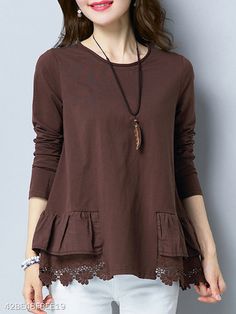 Clothing Alterations, Batwing Sleeve Blouse, Fabric Clothes, Buy Less, Long Sleeve Layer, Fashion Blouses, Altering Clothes, Dressing Your Truth, Gowns For Girls