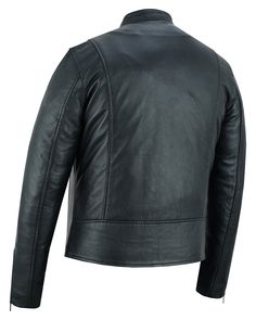 The Wanton - Men's Motorcycle Collarless Leather Jacket Introducing The Wanton: a men's leather jacket that's ready for a revved-up ride! Made from buttery-soft lambskin leather, it features a classic fit, zip sleeve, and comfy full-zip lining. Plus, it packs plenty of pockets – two hip pockets, plus one interior pocket – so you're ready to rock! FEATURES: Soft and Smooth Lambskin Leather Classic fit Zip sleeve Fully zip out lining Two hip pockets One interior pocket SIZE CHART: ﻿Please notice t Leather Jacket For Urban Adventures, Leather Long Sleeve Jacket For Urban Adventures, Long Sleeve Leather Jacket For Urban Adventures, Classic Solid Leather Jacket For Winter, Moto Leather Outerwear With Double-needle Sleeve, Leather Jacket With Zipper Closure For Urban Adventures, Winter Leather Biker Jacket With Double-needle Stitching, Leather Biker Jacket With Leather Lining For Winter, Leather Biker Jacket With Padded Collar For Biker Events