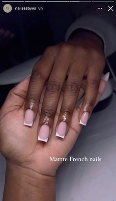 Classic French Square Nails, French Nails Medium Length, White Winter Nails Acrylic, Acrylic French Tip, Short Medium Nails, American French Nails, Classy French Tip Nails, Medium Square Acrylic Nails