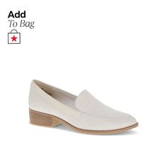 in stock White Synthetic Flat-heel Loafers, Expensive Shoes, Slip On Loafers, Walking On Clouds, Chunky Block Heels, Black 7, Stylish Shoes, Walk On, Beautiful Shoes