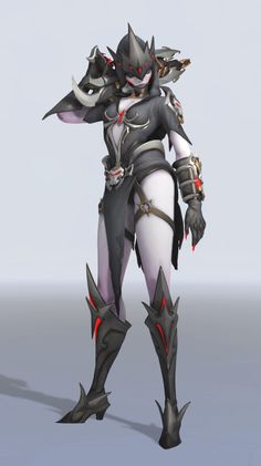 an image of a female character in armor