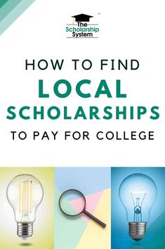 If you’re ready to find local scholarships for college, here’s what you need to know. Scholarships For Graduate Students, School Scholarship, College Preparation, College Student Hacks, Senior Year Of High School, College Planning