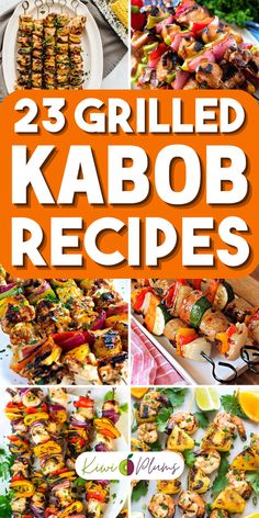 Kabob recipes for all! Explore our grilled kabobs, from chicken kabobs to exotic meat kabobs. Whether you're looking for vegetarian kabobs, vegan kabob recipes, or seafood kabobs, we've got you covered. Dive into our spicy kabob marinades and discover perfect kabob side dishes and BBQ sauce recipes. Check out our kabob party ideas and portable kabobs for picnics, ensuring a delicious summer treat that's easy to share and enjoy anytime, anywhere. So try these easy summer grilled recipes. Kabob Side Dishes, Summer Grilled Recipes, Vegetarian Kabobs, Seafood Kabobs, Kabob Party, Plums Recipes, Vegan Kabobs, Meat Kabobs, Bbq Sauce Recipes