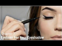 Beginner Eyeliner TutorialChapter 7Order My Makeup Book TodayTheMakeupChairHandbook :Worldwide Shipping://goo.gl/n9LxnDOnline://goo.gl/n9... Beginner Eyeliner Tutorial, Beginner Eyeliner, How To Wear Eyeliner, Makeup Book, Eyeliner Techniques, Makeup Books, Oil Free Makeup, Blending Eyeshadow