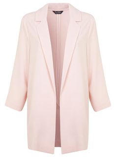 Duster Coat Spring Coat, Pink Coat, Tweed Skirt, Neutral Fashion, Nude Pink, High Fashion Street Style, Karen Millen, Outerwear Coats, Moda Fashion