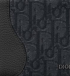 The Saddle bifold wallet is a refined accessory that demonstrates the House's savoir-faire in leather marquetry. Crafted in black grained calfskin and Dior Oblique jacquard highlighting the iconic Saddle silhouette, it showcases an interior with two slip pockets for receipts, a double bill compartment, four card slots as well as a gusseted compartment for coins secured by a snap closure. Embellished with a Dior signature on the front, the bifold wallet will fit easily into any pocket or bag.. Dior Star, Icon Shoes, Dior Oblique, Dior Book Tote, Christian Dior Couture, Star Shoes, Wallet Pouch, Backpack Tote Bag, Fashion Jewelry Earrings