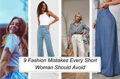 Fashion Mistakes Woman, Style For Short Women, Outfits For Short Women, Fashionista Outfits, Short Girl Fashion, Styling Hacks, Text Story, Midi Skirt Outfit, Seasonal Wardrobe