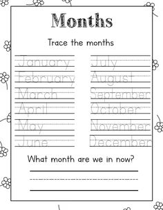 Blogulo-Months of the year worksheet May Worksheets Free Printable, Homework Sheets For Kindergarten, Kindergarten Worksheets Free Printables Morning Work, English Worksheets For Preschoolers, Prek 3 Worksheets Free Printables, Month Worksheet Kindergarten, Months Worksheet Kindergarten, Morning Menu Homeschool 2nd Grade