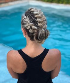 Cool French Braid Hairstyles, Worrier Hairstyles, Braided French Braids, Short Braid Hair, Different Types Of Braids, Short Braid, Fishtail Braid Hairstyles, Natural Hair Bun Styles, Marley Hair