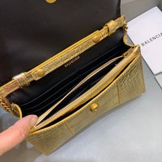 SC - BGA Bags - 338 A+ Excellent Quality; Contact us if you've any questions in your mind. Balenciaga Bag, Chain Strap, Patch Pocket, Designing Women, Card Slots, Contact Us, Fashion Bags, Balenciaga, Gold Color