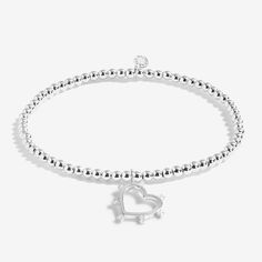 Katie Loxton : A Little 'Happy Mother's Day' Bracelet - Sparkling Rose, Sister Bracelet, Silver Cleaner, Black Leather Bracelet, Gold Moon, Moon Charm, Engraved Items, Jewelry Plate, Happy Mothers Day