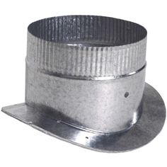 an aluminum hat on top of a metal plate