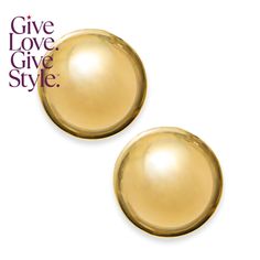 in stock Classic Round Hypoallergenic Clip-on Earrings, Classic Round Clip-on Earrings With Polished Finish, Classic Clip-on Earrings With Polished Finish, Classic Polished Clip-on Earrings For Gift, Classic Polished Clip-on Earrings As Gift, Elegant Rounded Tarnish Resistant Earrings, Classic Hypoallergenic Round Clip-on Earrings, Classic Tarnish Resistant Earrings From Macy's, Classic Tarnish Resistant Earrings By Macy's