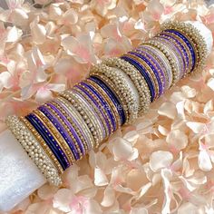 Ombre Purple, Fancy Jewelry Necklace, Silk Thread Bangles, The Bangles