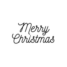 the words merry christmas written in black ink