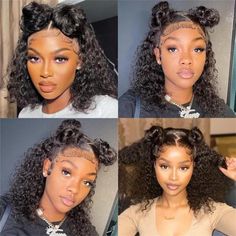 Product Name: Short Water Wave Invisible HD Lace Glueless 13x4 Frontal Lace Wig | True HD Lace Hair Quality: Brazilian Hair (100% Virgin Human Hair, Can be Dyed and Ironed by your favor) Hair Color: Natural Black Hair Weight: 230g-295g Hair Texture: Short Water Wave Last Time: More than 1 year Can Be Bleached /Dyed: Yes Hair Density: 180% Shipping: Your goods will be shipped within 4-7 days after payment Return: If you are not satisfied with the items you receive, we will arrange an exchange or Short Water Wave Wig, Water Wave Wig, Frontal Lace Wig, Bob Braids Hairstyles, Hair Clipart, Frontal Wig Hairstyles, Bob Braids, Box Braids Hairstyles For Black Women, Wave Wig