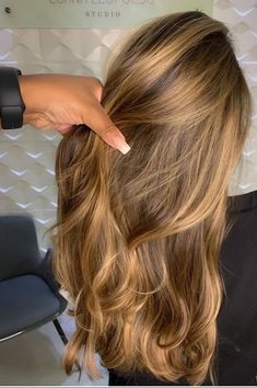 Golden Brown Highlights, Rambut Brunette, Bombshell Hair, Summer Blonde Hair, Honey Brown Hair, Brown Hair Inspo, Brunette Hair With Highlights, Dirty Blonde Hair, Honey Blonde Hair