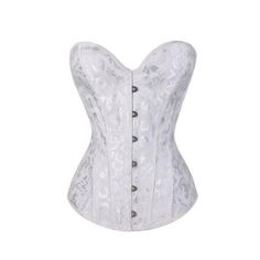 Shape your figure with one of our fantastic corsets. Overbust corset. Polyester. Spandex. Satin. Floral. Hooks. Lace-up. Drag queens love our corsets! Materials: Polyester, spandex, satin Colors: Blue, blue and pink, black, beige, white Closure: Hooks, lace-up IMPORTANT:Please, measure yourself and check the size chart before placing your order. Select the size according to your natural waistline measurement. If you're in between 2 sizes, please, select the smaller one. If your bust doesn't fit Luxury White Fitted Bodice Corset, Luxury White Overbust Bodice, Luxury Cream Corset With Boned Bodice, Luxury White Corset With Lace Bodice, Cheap White Wedding Corset, Luxury White Lace Bodice Corset, Cincher Corset, Corset Shapewear, Hip Pads