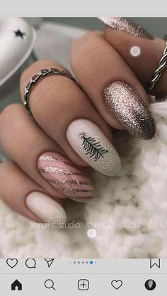 Tree Nails, Winter Nails Acrylic, Kandy, Nail Polishes