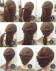 @iragrynda Braid Hairstyle, Step By Step Hairstyles, Cool Braids, Easy Braids, Hair Updos, Up Hairstyles