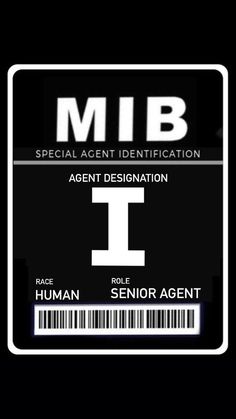 the identification badge for an agent