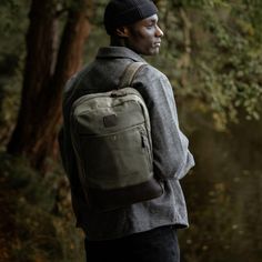 Introducing the new Eden backpack, the perfect blend of style and functionality for the modern adventurer. Designed to carry everything you need, the Eden fits a 16-inch laptop within its spacious interior. Featuring two secure outer zipped pockets and 4 interior pockets, this backpack is perfect for navigating city streets or taking on the great outdoors. Features:  - 16" laptop pocket - Zipped closure - 2 exterior secure pockets - 4 interior pockets - Top carry handle for ease - Capacity: 16L Durable Backpack For Everyday Use, Durable Standard Backpack For Everyday Use, Functional Waxed Leather Backpack For Outdoor, Functional Waxed Canvas Backpack For Adventure, Functional Backpack With Waxed Finish, Functional Leather Backpack For Hiking, Functional Leather Hiking Backpack, Functional Waxed Canvas Backpack For Outdoor, Functional Waxed Finish Backpack