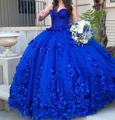 Royal Blue Quiencera Dresses, Royal Blue Quince Dress, Blue Quince Dress, Royal Blue Ball Gown, Royal Blue Quinceanera Dresses, Quince Planning, Blue Quinceanera Dresses, Royal Blue Quince, Royal Blue Quinceanera