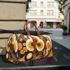 Kate McEnroe New York 60s Mid Mod Geometric Retro Travel Bag, MCM 70s Groovy, Hippie Bold Abstract Duffel Bag, Mid Century Modern Carry on Bag - 123481223Duffel Bags30499778719530606373 Overnight Travel Bag, Abstract Floral Print, Mid Mod, Soft Bristle Brush, 70s Inspired, Overnight Bag, Retro Stil, Duffel Bag, Abstract Floral