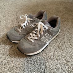 New Balance 574 Gray Women’s Size 7 Sneakers. Only Worn A Couple Of Times, Too Small For Me. Basically Brand New!! New Balance 574 Grey, New Balance 574 Womens, Moon Shoes, New Balance Gray, Shoes New Balance, New Balance 574, Grey Sneakers, New Balance Women, New Balance Shoes