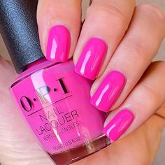 Elephantastic Pink Opi, Opi Pink Big, Hot Pink Nail Polish Colors, Opi Pink Nail Polish Shades 2023, Hot Pink Opi Gel Polish, Opi Emflowered, Opi Without A Pout, Opi Bright Pink, New Opi Colors 2024