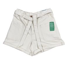 American Rag Sculpt Stretch Hi Waist Off White Denim Shorts | Women's Sizes 30 and 31 | New with Tags Description: Upgrade your summer wardrobe with these stylish American Rag Sculpt Stretch Hi Waist Off White Denim Shorts. Crafted with ultra-soft 98% Cotton 2% Spandex, these shorts offer both comfort and style. The off-white color adds a trendy touch to your ensemble, making them a versatile choice for various occasions. Available in Women's sizes 30 and 31, these shorts feature a hi waist design for a flattering fit. With new tags attached, they are a perfect addition to your collection. Features: Brand: American Rag Style: Sculpt Stretch Hi Waist Denim Shorts Color: Off White New with tags Product Details: Women's Size 11/30: Waist: 15.5 inches Leg Opening: 13 inches Inseam: 4.5 inches