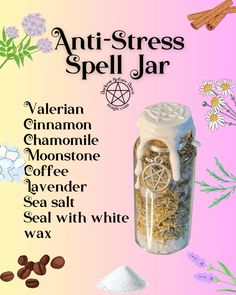 Herbal Spell Jars, Witchy Diy, Wiccan Sabbats, Witchy Kitchen