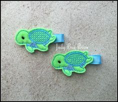 Sea Turtle Hair Clip Turtle Hair Clip Turtle Clip by JadyBugBows Sea Turtle, Girl Outfits, Trending Outfits