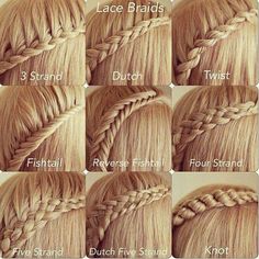 Lace Braids, Beach Wave Hair, Lace Braid, Plaits, Beach Hair