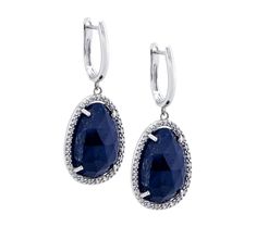 Bold and beautiful, these gemstone dangle earrings add stunning style to your everyday looks. From Jennifer Miller. Luxury Drop Earrings With Gemstone Accents, Elegant Pierced Sapphire Earrings, Luxury Sapphire Drop Earrings, Elegant Sapphire Pierced Earrings, Elegant Sapphire Earrings, Pierced, Fine Jewelry Drop Earrings With Gemstone Accents, Elegant Sapphire Drop Earrings, Elegant Pierced Sapphire Jewelry, Luxury Sterling Silver Earrings With Gemstone Accents