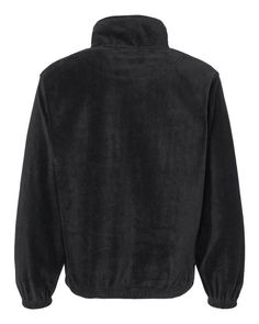 Polar Fleece Quarter-Zip Pullover - BLACK - M | Burnside Polar Fleece Quarter-Zip Pullover T-Shirt in Black Size Medium | Polyester Fleece Quarter Zip, Quarter Zip Pullover, Polar Fleece, Quarter Zip, T-shirt, Size Medium, Sweatshirts, Free Shipping, T Shirt