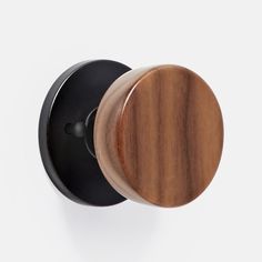 an image of a wooden door knob