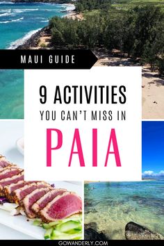 9 must-do activities in Paia, Maui, including Mama's Fish House and the best beaches. Turtle Town Maui, Things To Do In Wailea Maui, Things To Do In Maui With Kids, Maui Hawaii Things To Do In, Paia Hawaii, Maui Bucket List, Paia Maui, Best Beaches In Maui, Maui Food