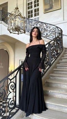 Long Black Evening Dress, Mermaid Prom Dress, Dress Birthday, Birthday Outfits, Black Evening Dresses