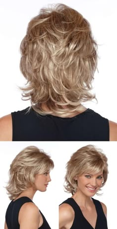 Hair Eraser, Shaggy Short Hair, Layered Haircuts For Medium Hair, Medium Layered Hair, Spiked Hair, Haircuts For Wavy Hair, Short Layered Haircuts, Haircuts For Medium Hair, Penteado Cabelo Curto