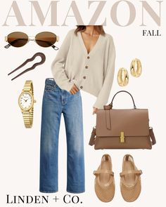 #ootd #everydaystyle #falloutfitinspo #falloutfit #falloutfitideas #trendypurses #trendysunglasses #y2kfashion #y2kstyle #goldjewelry #levis #levisjeans #widelegjeans #cardigan #oldmoneystyle #oldmoneyoutfits #dresstoimpress #fashionover40 #fashionover50 #frenchgirlstyle #parisianchic #parisianfashion #ad Merch Products, Trendy Purses, French Girl Style, Trendy Sunglasses, Old Money Style, Parisian Chic, Fashion Over 40, Outfit Inspo Fall, Fashion Over 50