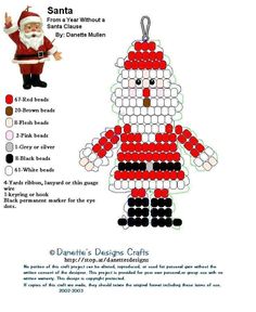 an ornament is shown with instructions to make it look like santa from the movie