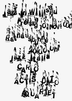 an abstract black and white photo with the words written in different languages, all on one side