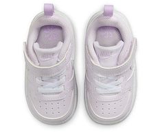 Nike Court Borough Low Recraft Infant/Toddler Girls Sneaker Make over your baby s sporty style with this Court Borough Low Recraft infant/toddler girls Sneaker by, inspired by the Nike Air Jordan 1 Low. Featuring a durably sustainable upper with a redesigned, roomier toe box and midfoot, this Shoe goes hard for all day play. The flex grooves on the outsole add traction to her classic look. Made with at least 20% recycled content by weight. Move to Zero: a journey toward zero carbon Lilac Nike, Nike Court Borough Low, Nike Court Borough, Nike Air Jordan 1 Low, Rack Room, Rack Room Shoes, Nikes Girl, Air Jordan 1 Low, Jordan 1 Low