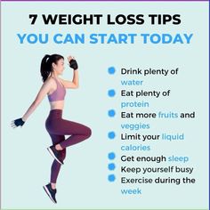 7 Weight Loss Tips You Can Start Today 💯If you don't know how to start diet properly or do you want to lose possibly 5-10 lbs in the first week alone with 💪 NOW to start a successful weight-loss journey and enjoy a new lifestyle ! ➡️ Visit My Link #weightloss #weightlosstips #weightloose #weightlosshelp #weightlossdiary #weightlossstory #weightlosstea #weightlosscoach #weightlossfoods #pcosweightloss #pcos #pcosdiet #weightlossrecipes Gym Home, Home Workouts, Start Today, Healthy Tips, Fat Loss, Fitness Motivation, Healthy Recipes, Diet, Snacks